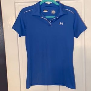Size Small Cobalt Blue Under Armour Women’s Golf Top